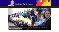 Desktop Screenshot of gustavocanteros.com
